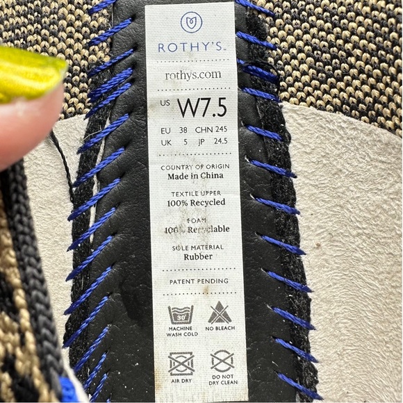 ROTHY’S Retired “The Point” Pointed Leopard Animal Print Slip On Ballerina Flats - Picture 13 of 14